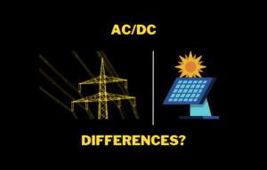 Difference between AC and DC - OhmSchool.com
